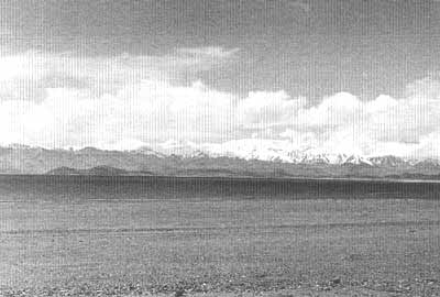 Lake Karakul in the eastern Pamir